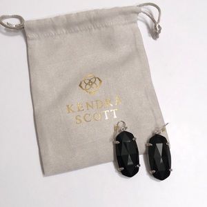 Kendra Scott Esme black earrings